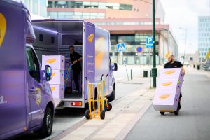 Flyttfirma Möbelkillarnas bilar